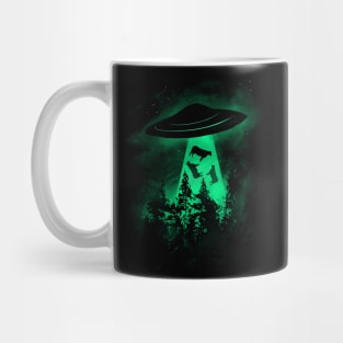 Cow Abduction - UFO Aliens Mug